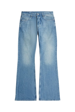 Jean bootcut taille haute Triple A - Ciel
