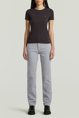 Jean straight Iggie - Gris clair