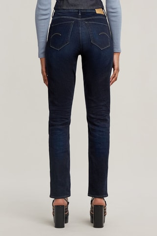 Jean skinny taille haute Shape - Bleu foncé