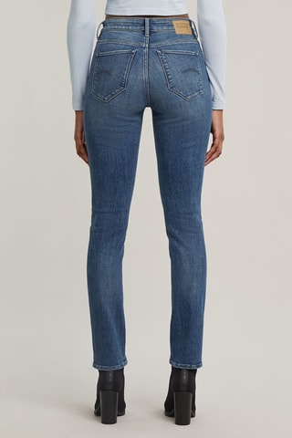 Jean skinny taille haute Shape - Bleu marine