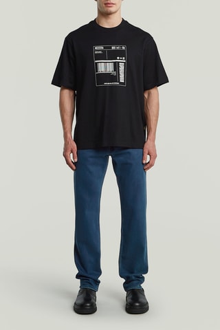 Jean straight Mosa - Indigo