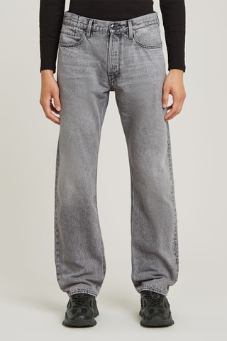 Jean straight Dakota - Gris clair