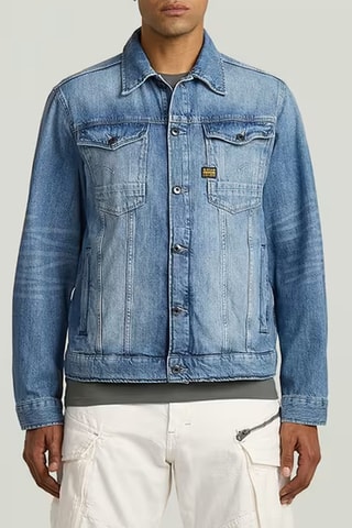 Veste en jean Arc 3D - Ciel