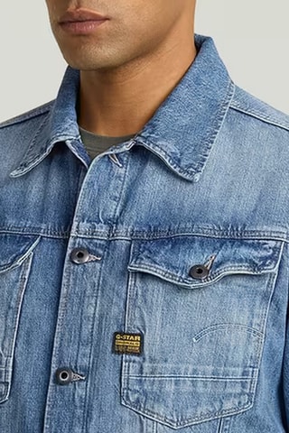 Veste en jean Arc 3D - Ciel