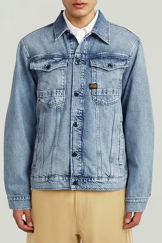 Veste en jean Arc 3D - Ciel