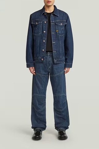 Veste en jean Arc 3D - Bleu foncé