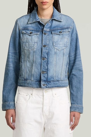 Veste en jean Arc 3D - Ciel