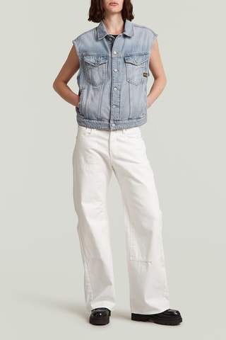 Veste en jean - Bleu