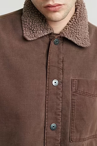 Veste Boxy - Marron foncé