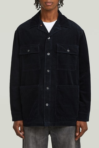 Veste en velours Chore - Noir