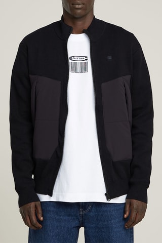 Veste en coton biologique Alfresco - Noir