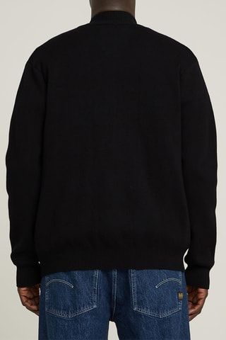 Veste en coton biologique Alfresco - Noir