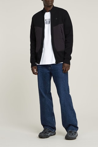 Veste en coton biologique Alfresco - Noir