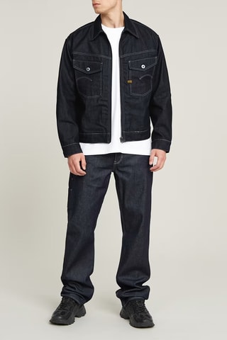 Veste regular Dakota - Bleu foncé