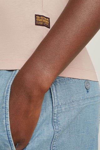 Top en coton biologique Eyben - Rose