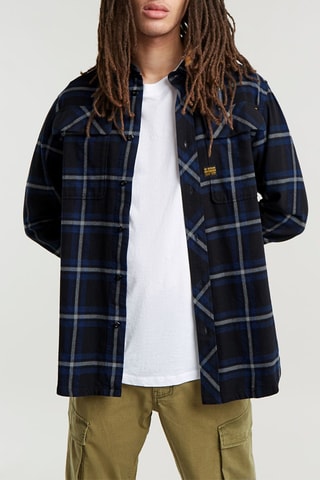 Chemise regular CPO - Bleu nuit