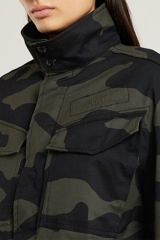 Surchemise straight Rovic - Kaki et anthracite