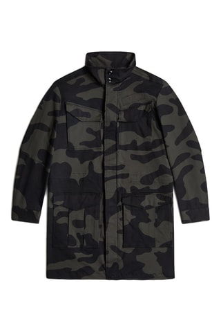 Surchemise straight Rovic - Kaki et anthracite