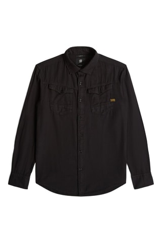 Chemise slim Arc 3d - Noir