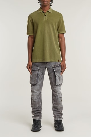 Polo regular en coton biologique Essential - Kaki