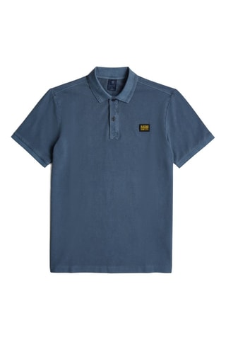 Polo slim en coton biologique Dunda - Bleu marine