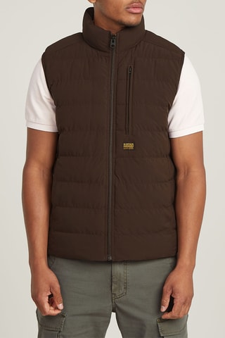 Doudoune sans manches Foundation Liner - Marron