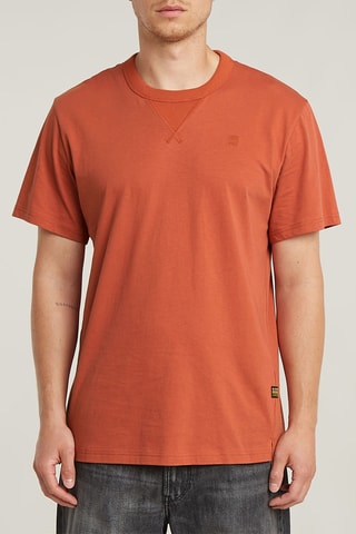 T-shirt regular en coton biologique Nifous - Rouge