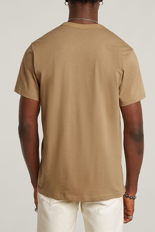 T-shirt regular en coton biologique Nifous - Beige