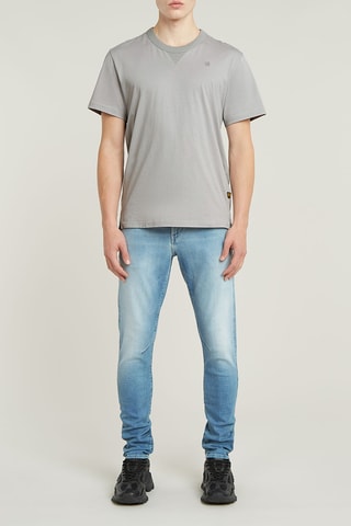 T-shirt regular en coton biologique Nifous - Gris clair