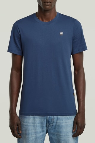 T-shirt slim Graw - Bleu marine