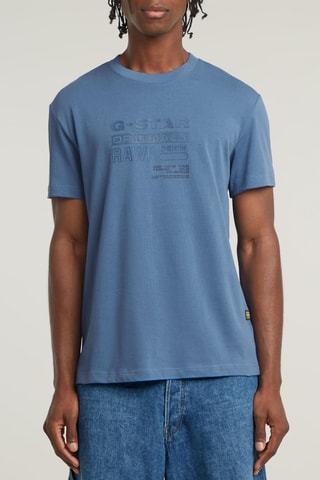 T-shirt regular en coton biologique Originals - Bleu cobalt