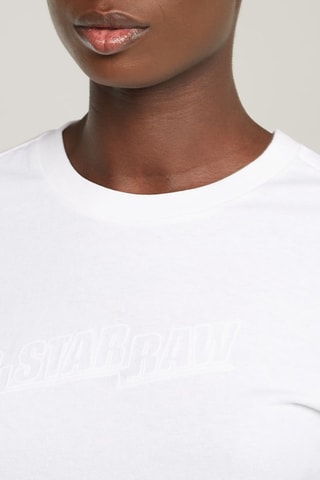 T-shirt regular en coton biologique Embro - Blanc