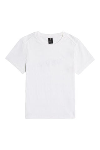 T-shirt regular en coton biologique Embro - Blanc