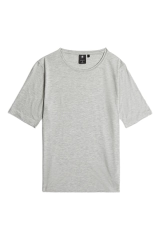 T-shirt regular - Gris chiné