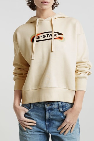 Sweat en coton biologique Old Skool - Ecru