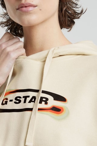 Sweat en coton biologique Old Skool - Ecru