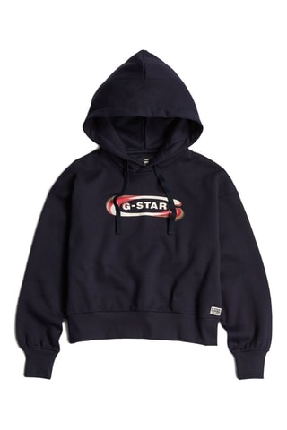 Sweat en coton biologique Old Skool - Bleu marine