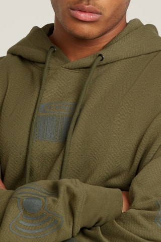 Sweat en coton biologique - Vert olive