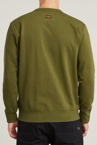 Sweat en coton biologique Nifous - Vert olive