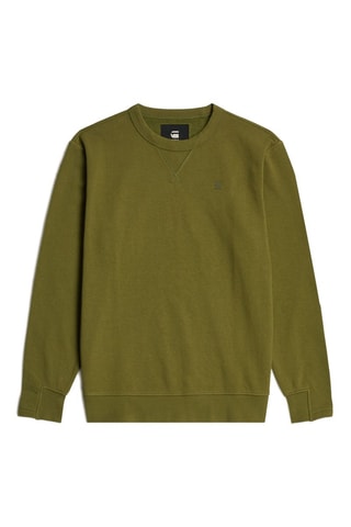Sweat en coton biologique Nifous - Vert olive