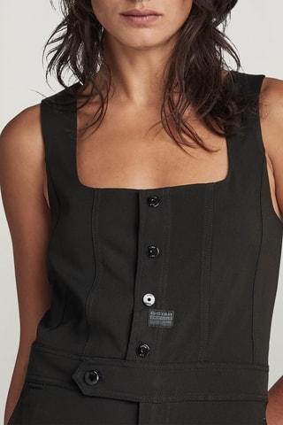 Combinaison slim High waist - Noir