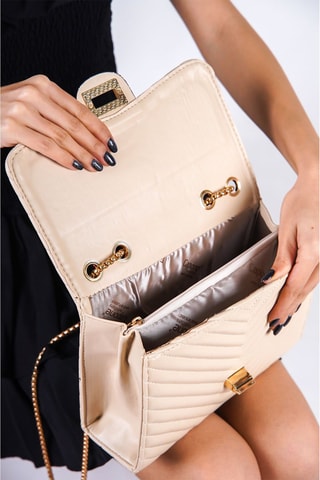 Sac porté épaule - Beige