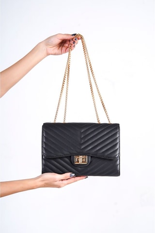 Sac porté épaule- Noir