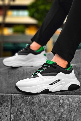 Baskets plateformes - Blanc