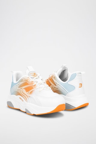 Baskets plateformes - Blanc