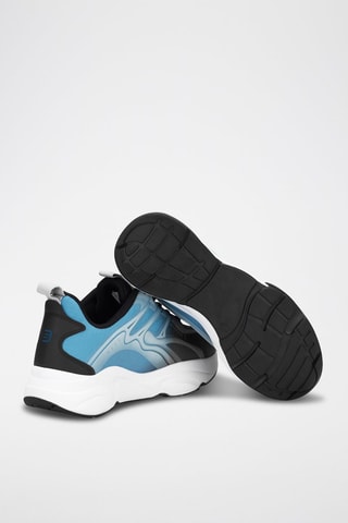 Baskets plateformes - Bleu