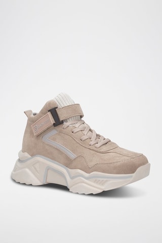 Baskets montantes - Beige