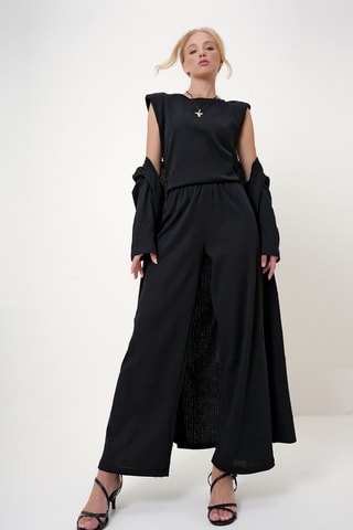 Gilet et pantalon - Noir