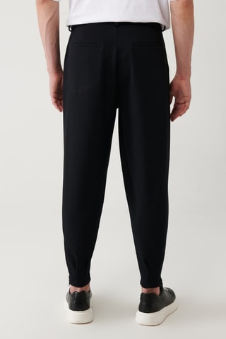 Pantalon relaxed - Noir