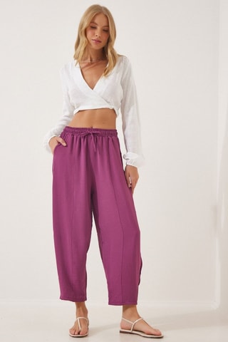 Pantalon 7/8 - Violet